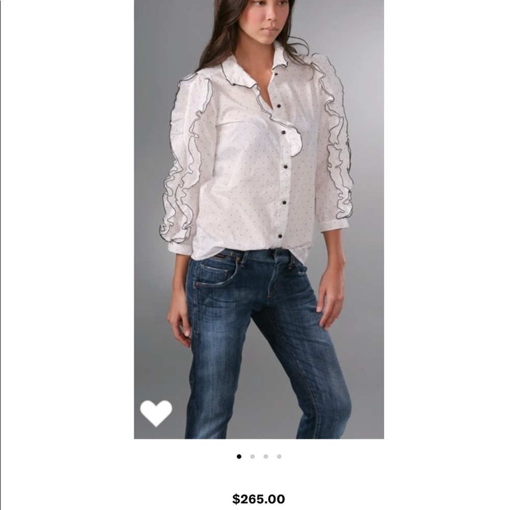 See by Chloe ruffle blouse